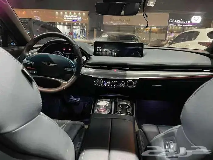 جنسس G80 بنزين 2022 فل بطاقة جمركية استيراد كوريا 12