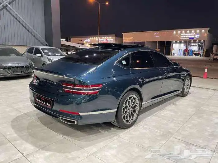 جنسس G80 بنزين 2022 فل بطاقة جمركية استيراد كوريا 4