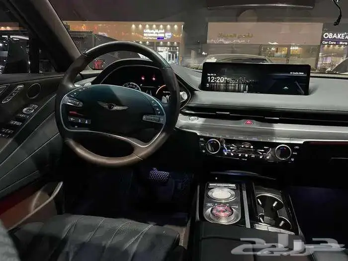 جنسس G80 بنزين 2022 فل بطاقة جمركية استيراد كوريا 15