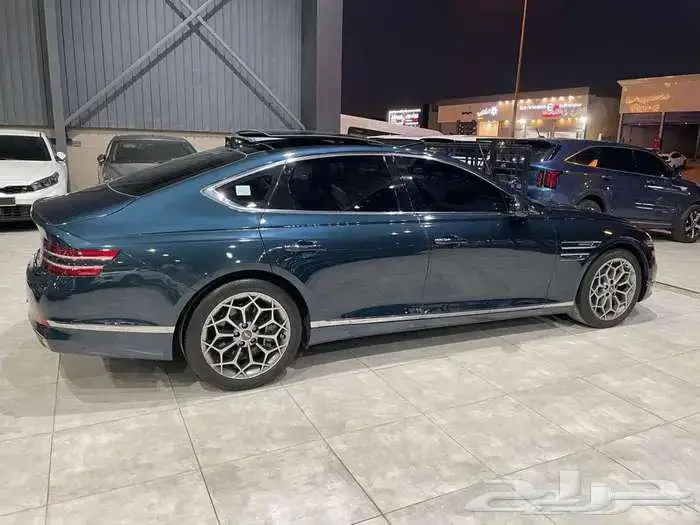 جنسس G80 بنزين 2022 فل بطاقة جمركية استيراد كوريا 5