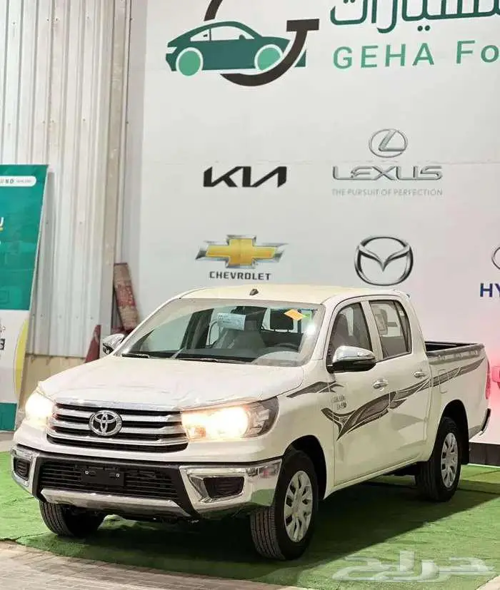 تويوتا هايلكس غمارتين GL ديزل بدون دبل 2025 سعودي اقساط . 2