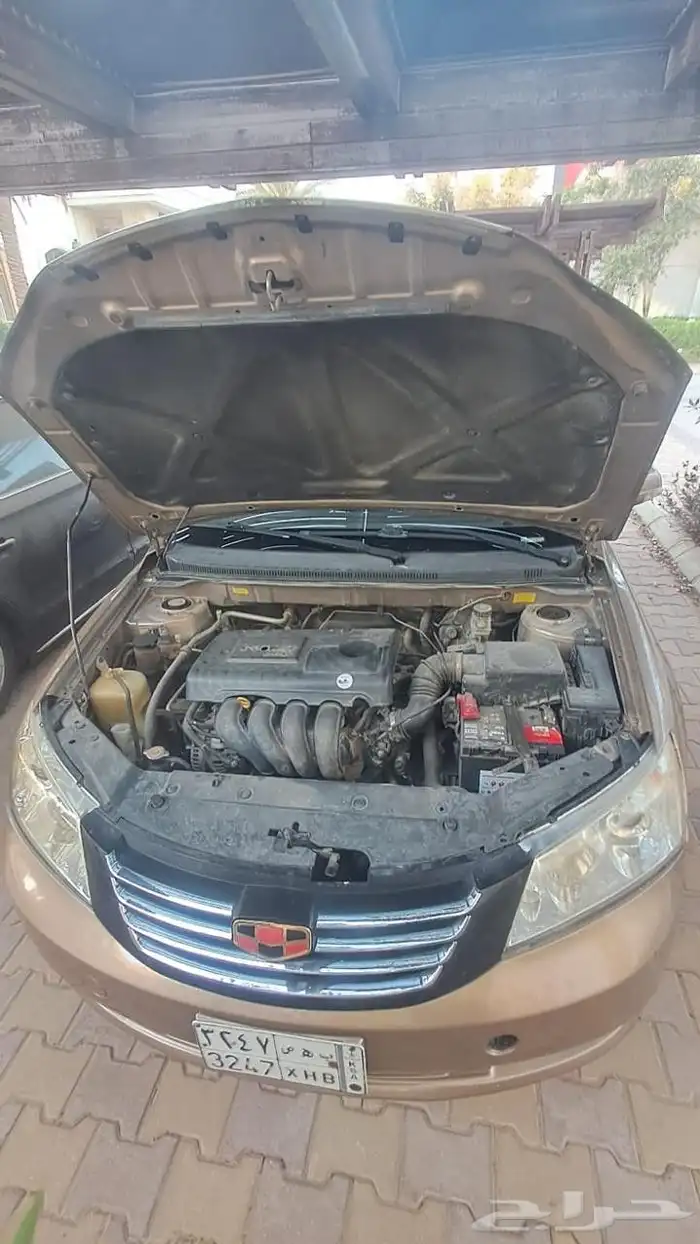 جيلي ام جراند 2012 لسه محدث المكينة الي 2014 عربية نظيفه 5