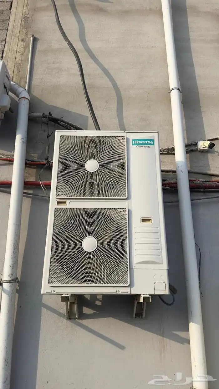 وحدتين مكيف دكت ماركة هايسنس قدره خمس طن 4