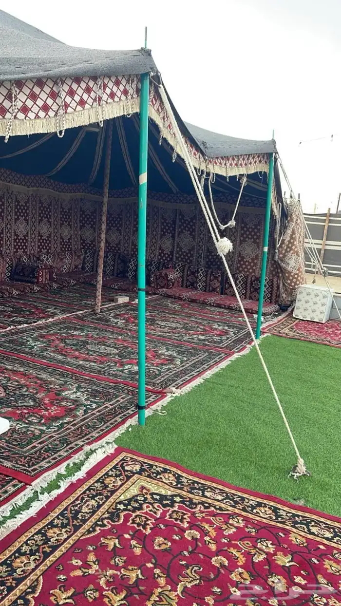 للبيع مخيم متكامل قسمين VIP مصرح وجاهز 3