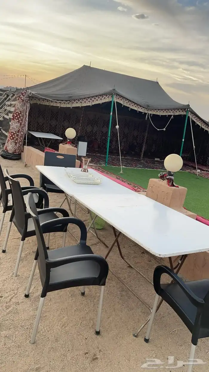 للبيع مخيم متكامل قسمين VIP مصرح وجاهز 4