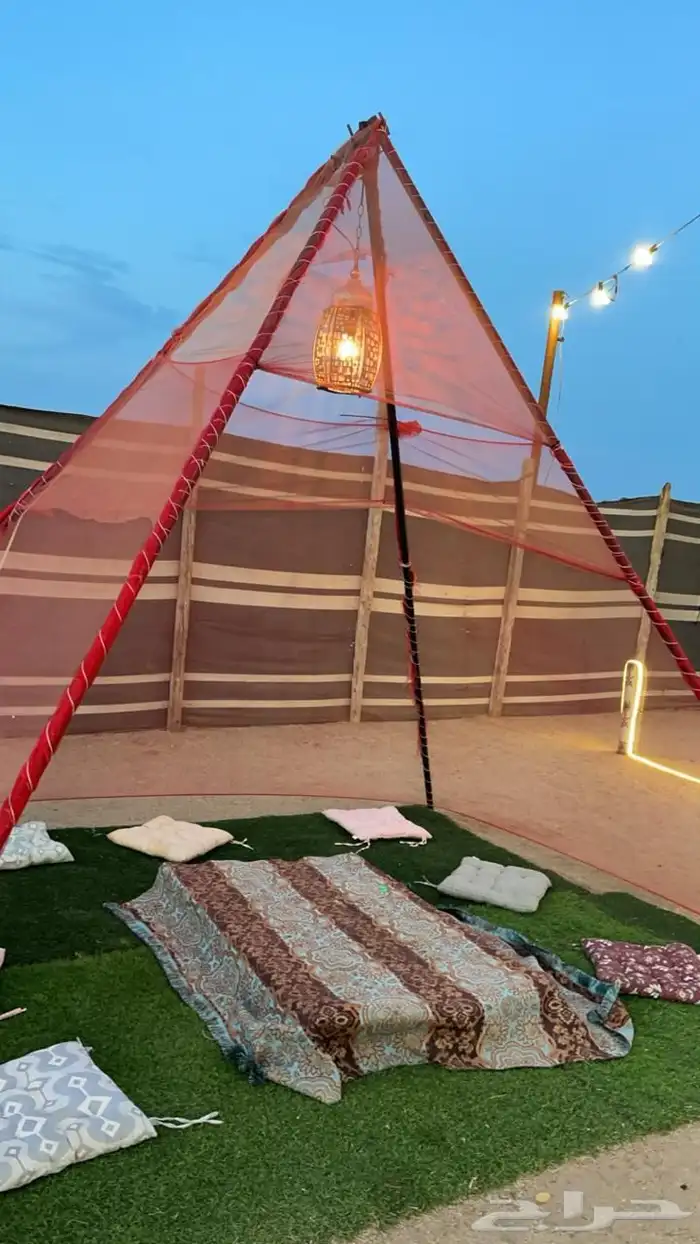 للبيع مخيم متكامل قسمين VIP مصرح وجاهز 11
