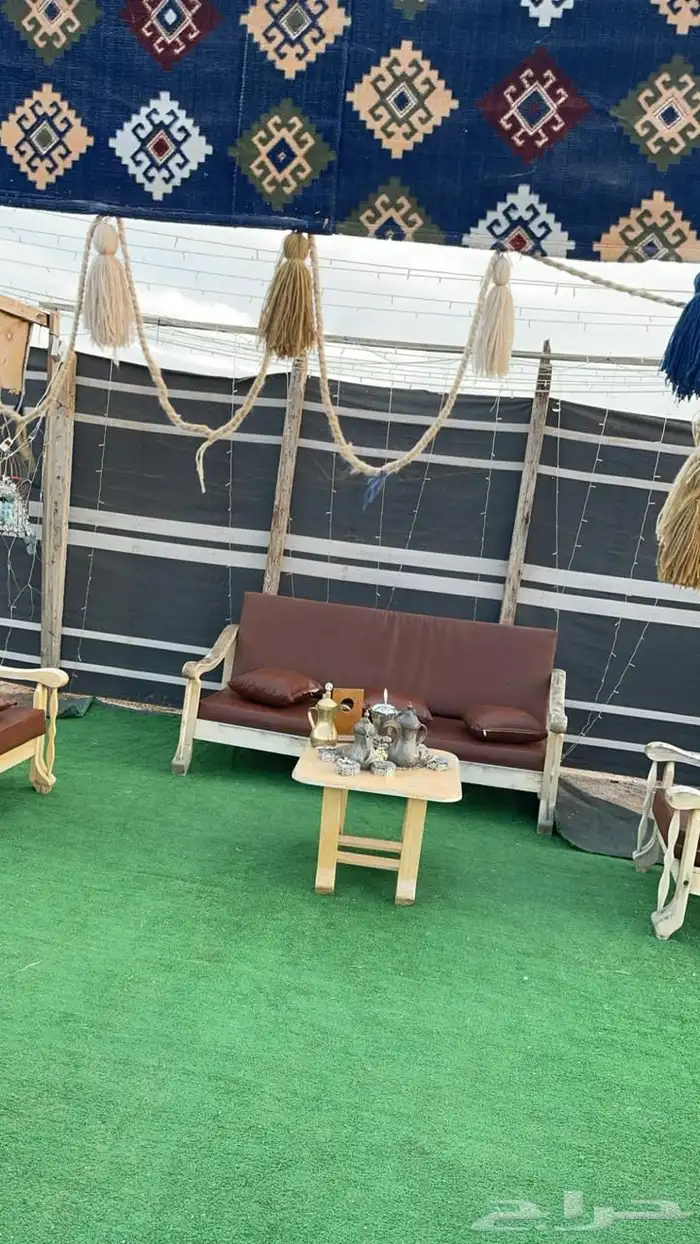 للبيع مخيم متكامل قسمين VIP مصرح وجاهز 2