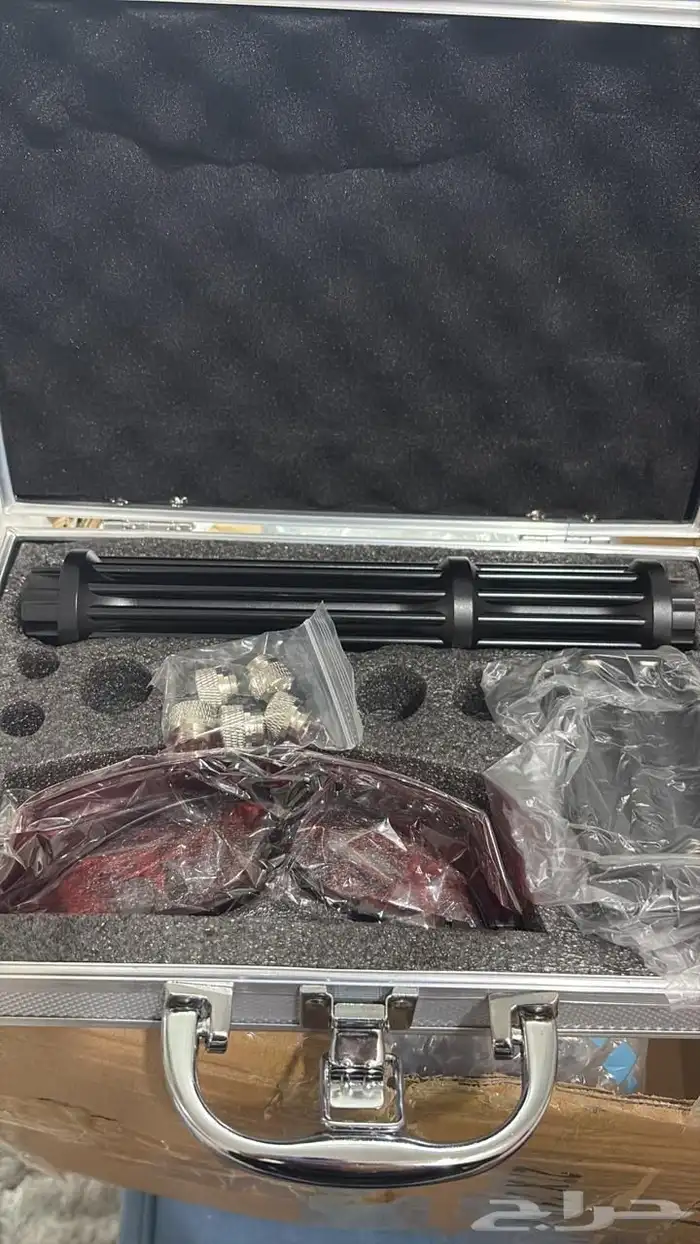 ليزر ازرق كامل اغراضه جديد 0