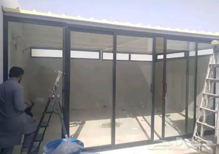 سندويش بنل مظلات وسواتر اسمنت بورد قرميد خيام ملكي هناقر 4