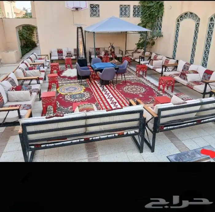 تاجير زل الازرق وتاجير كنب وتاجير كراسي وجلسات شعبيه وتاجيل 2