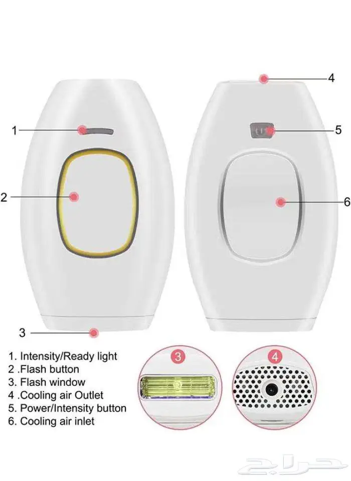 جهاز إزالة الشعر بالليزر من Generic 0