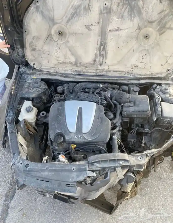 كيا كادينزا 2016 مصدوم للبيع تشليح قطع غيار 7