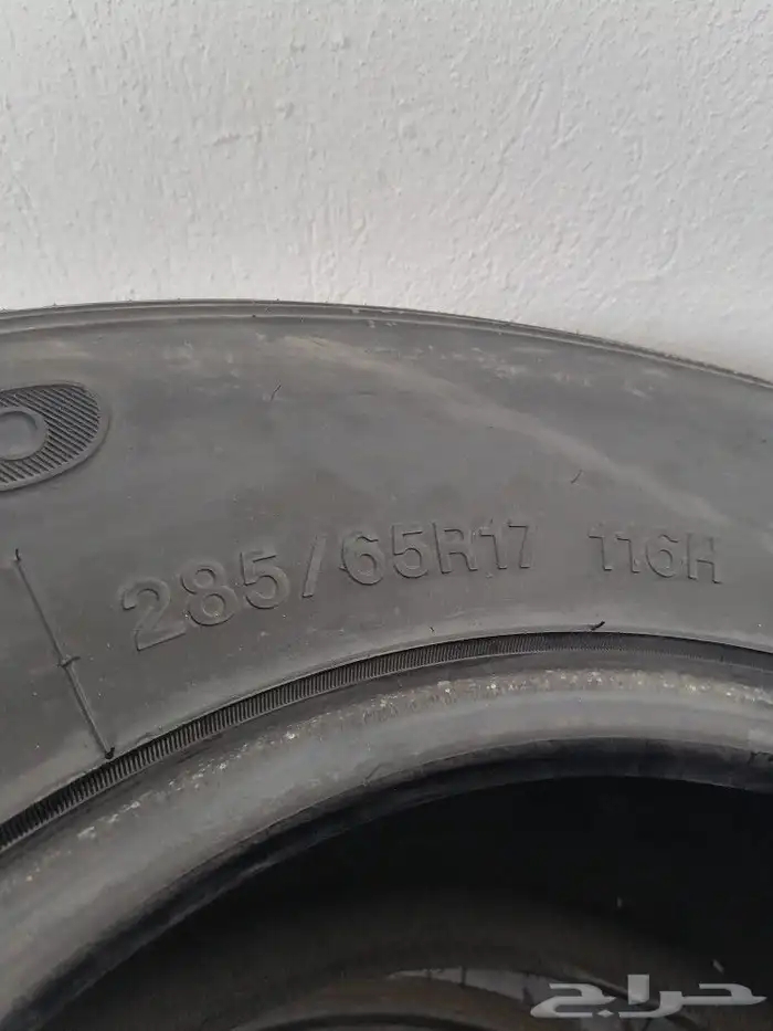 كفرات مقاس 17 اخو الجديد دعسه دلوب مقاس 285 65 17 4