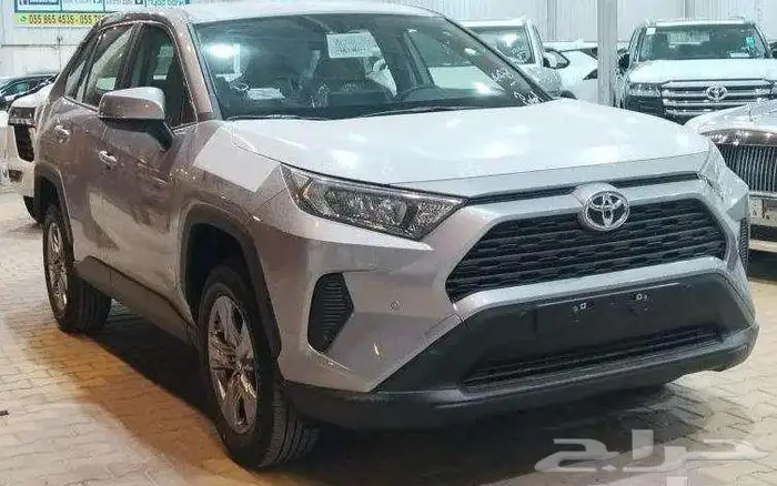 تويوتا راف فور ال اي ستاندر بدون دبل 2025 رمادي وفضي 2