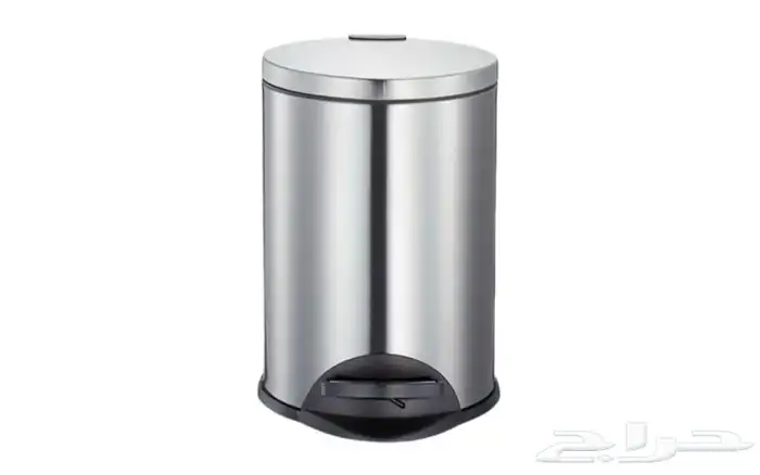 سلة مهملات استيل غطاء هيدروليك 1