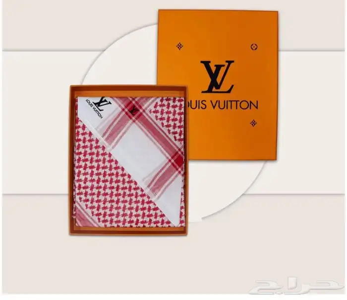 شماغ انجليزي اصلي ماركة lv 1