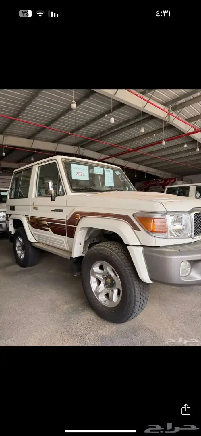 للبيع جيب تويوتا ربع رفرف ونش 10