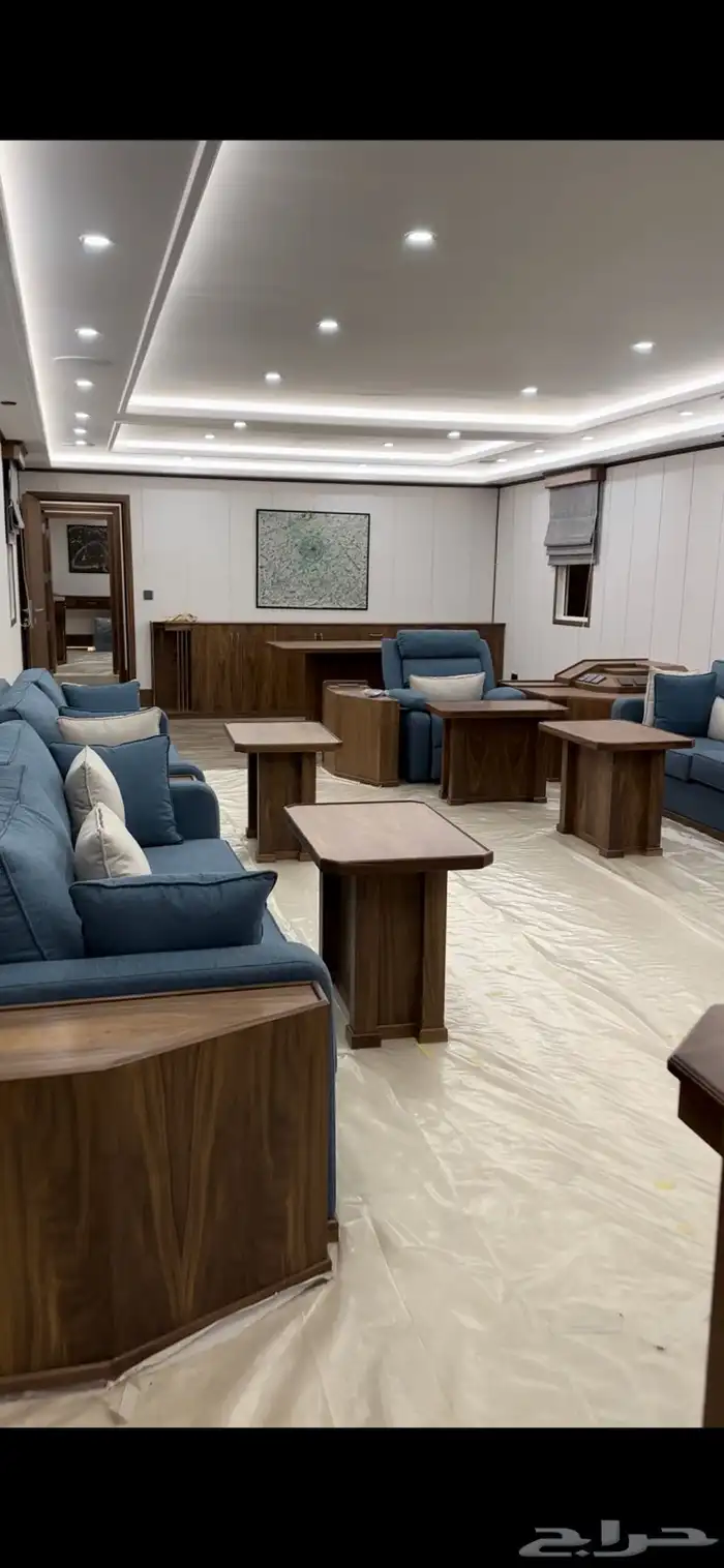 صالون كرفان طول 26 جديد شرايح المنيوم 5