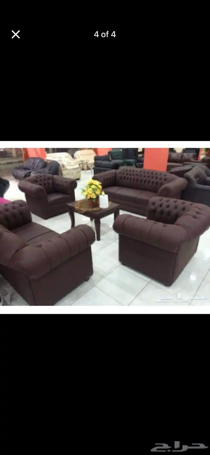 مكتب مكتب وخزانة وكراسي بتصميم فاخر 34