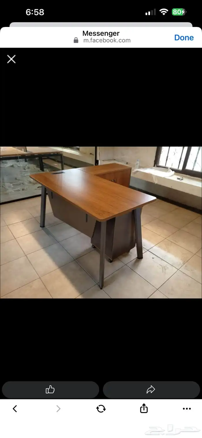 مكتب مكتب وخزانة وكراسي بتصميم فاخر 56