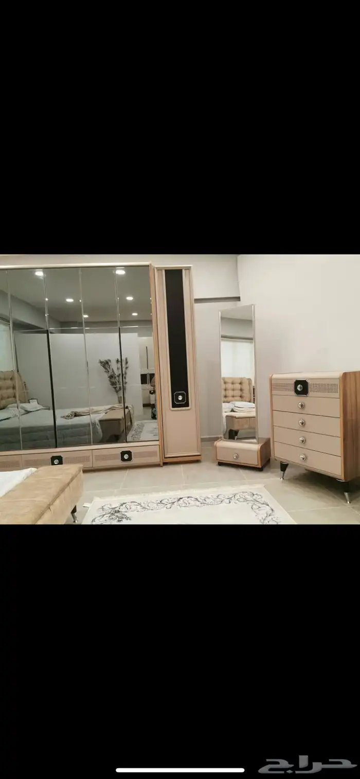 غرفه نوم تركيه 8 قطع اخت الجديد ما شاء الله 14