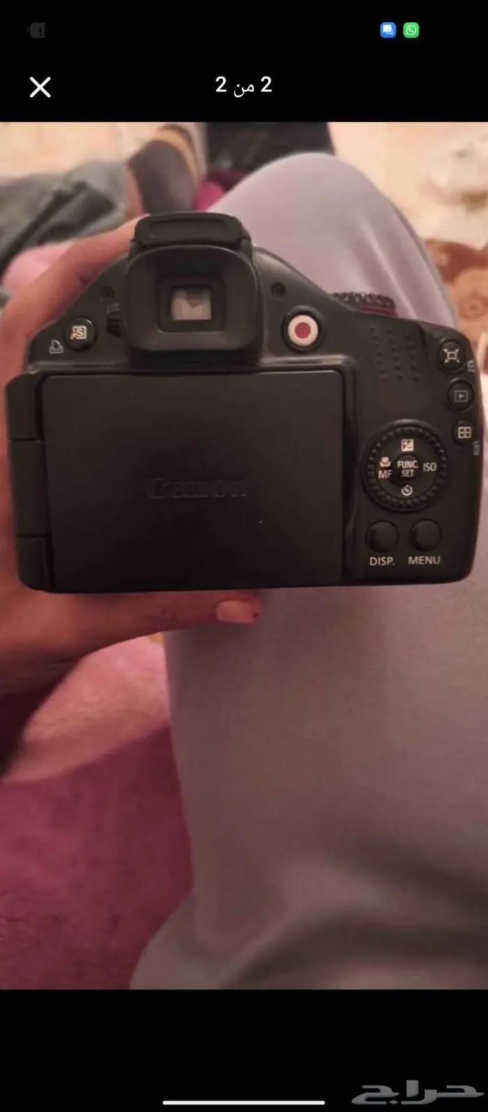 كاميرا احترافية كانون 0