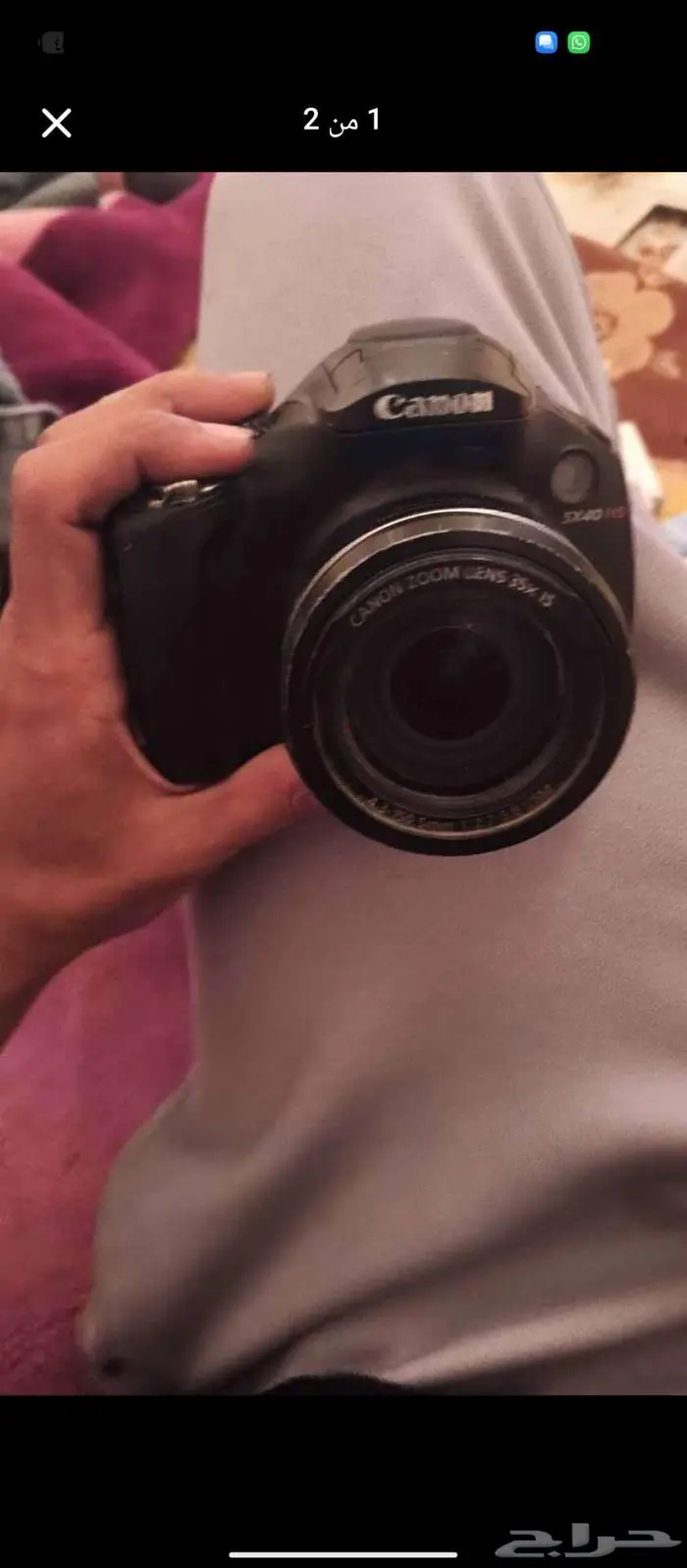 كاميرا احترافية كانون 1