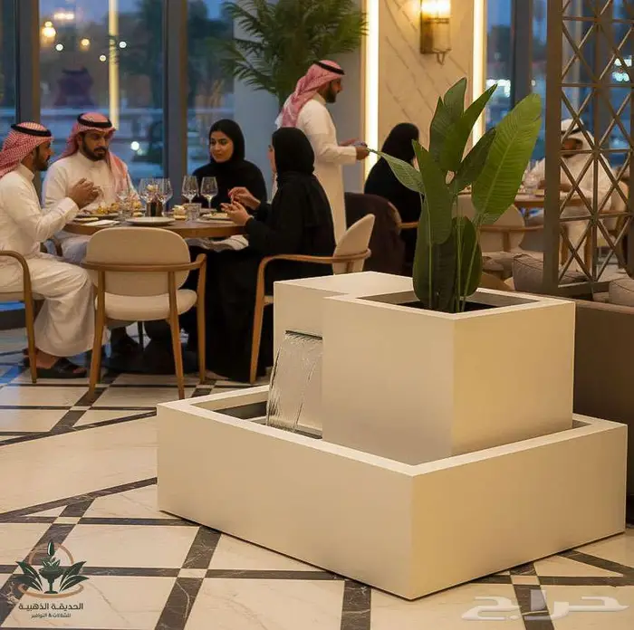 احواض خارجية الجبيل مراكن اشجار فايبر نوافير بسعر المصنع 36