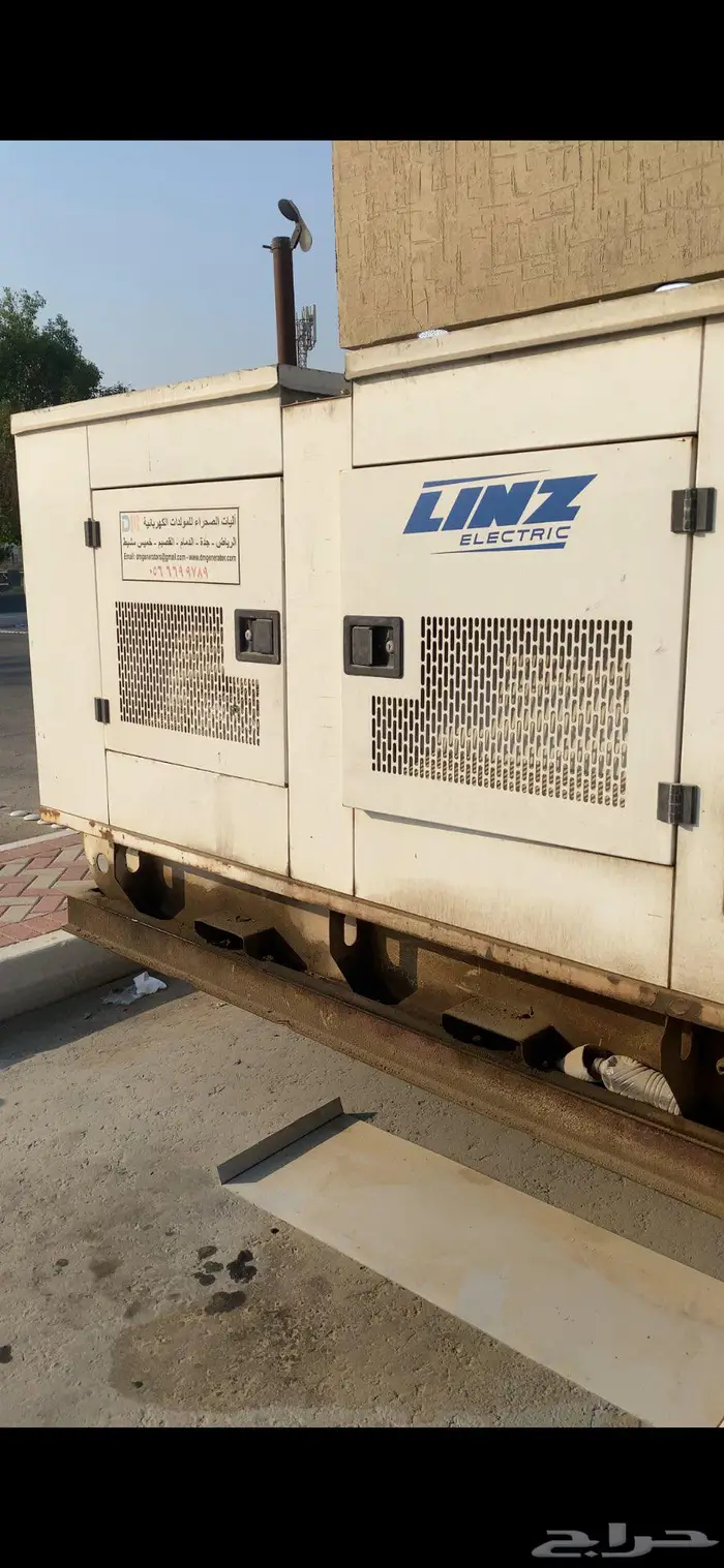 للبيع مولد كهرباء بركنز شبه مخزن 60 كيلو كاتم صوت 0
