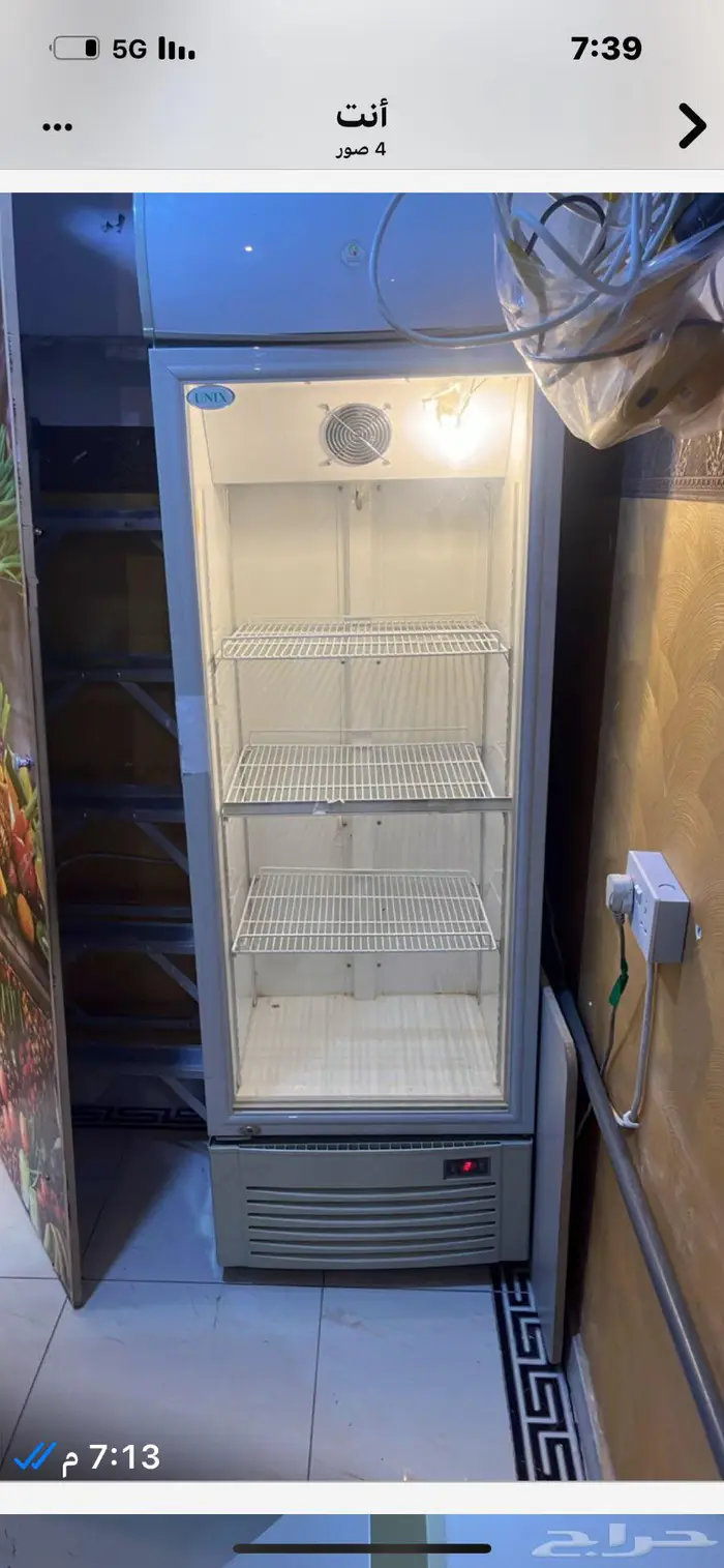 ثلاجة عرض نظيفه 0