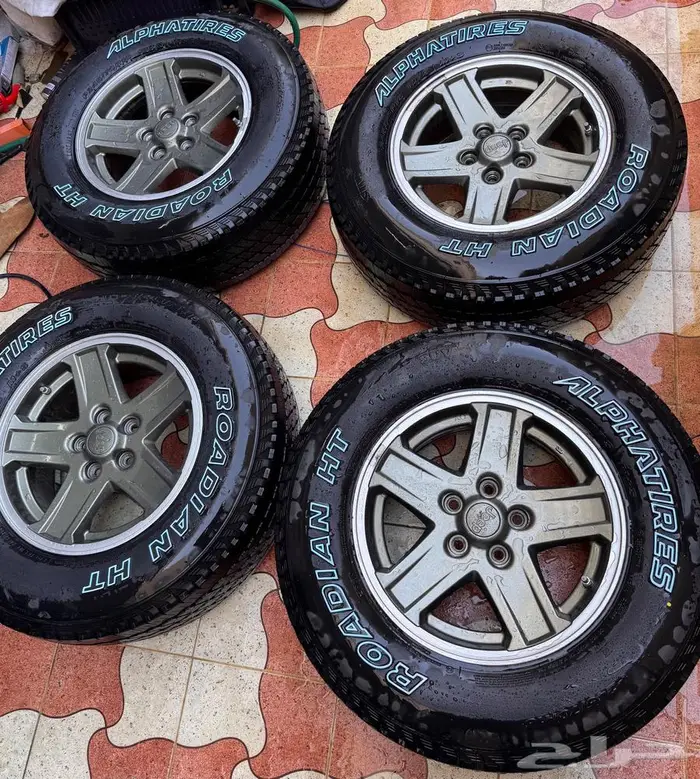 جنوط وكفرات جيب شروكي 0