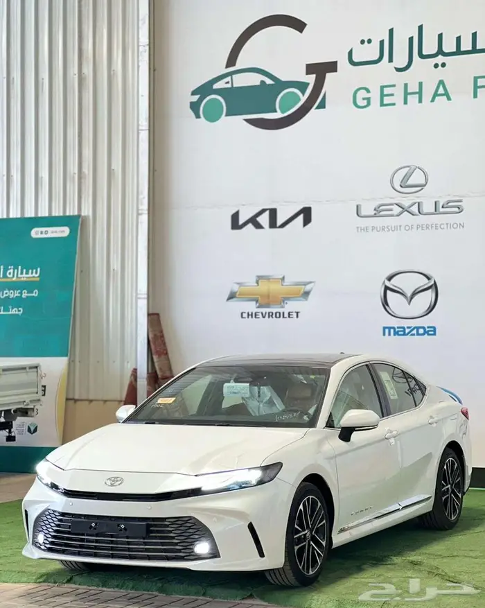 تويوتا كامري قراند ابيض سعودي موديل 2025 كاش واقساط اقل سعر 16