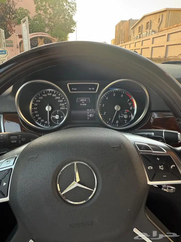 مرسيدس جيب ML350 مخزن ماشيه 51الف فقط 2014بدي وكاله 6