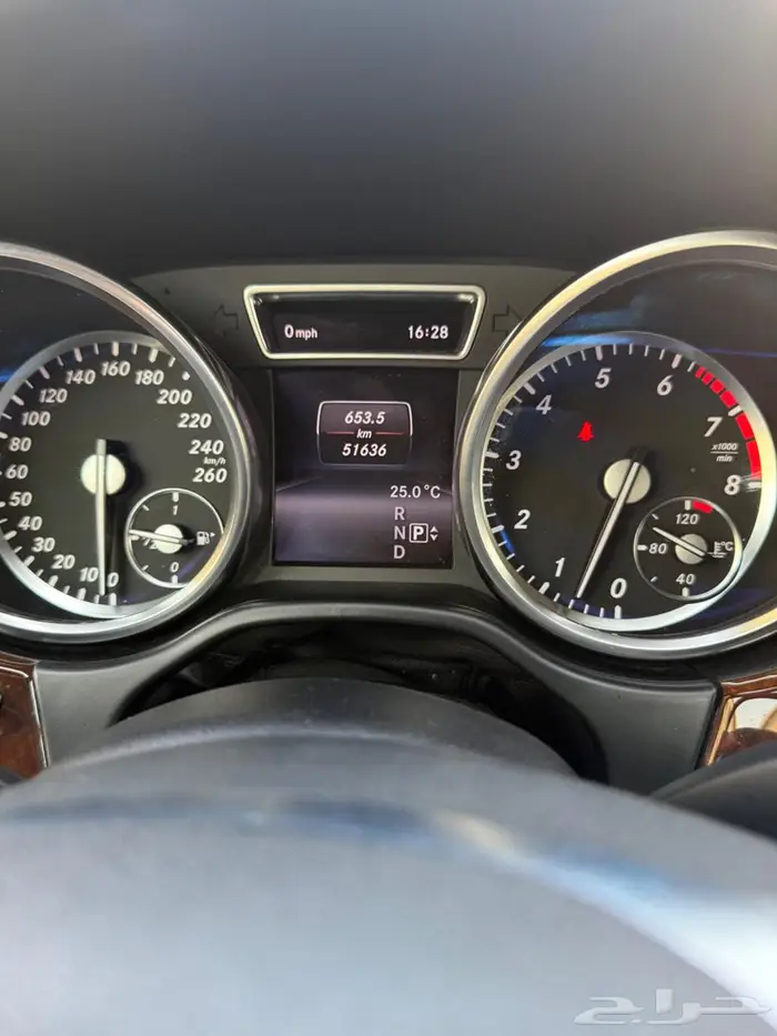 مرسيدس جيب ML350 مخزن ماشيه 51الف فقط 2014بدي وكاله 7