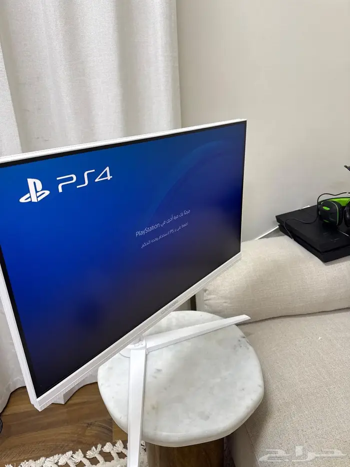 شاشة قيمنق 27 بوصه ابيض 0