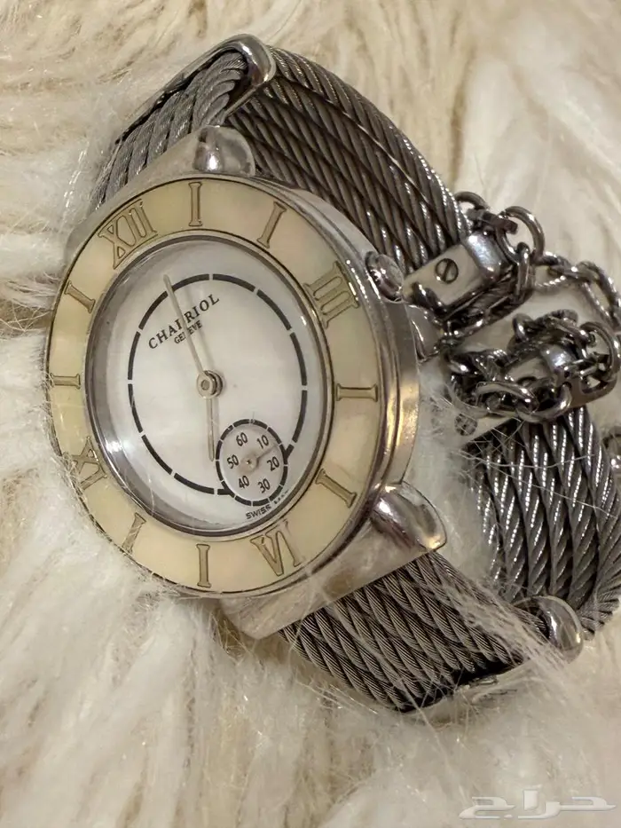 ساعة Charriol سويسرية أصلية   استخدام نظيف للجادين فقط 2