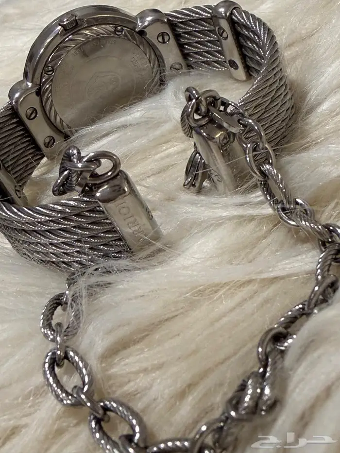 ساعة Charriol سويسرية أصلية   استخدام نظيف للجادين فقط 3