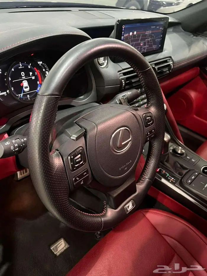 لكزس is350 F 2024 سبورت شبه جديد ( الوكيل عبداللطيف جميل ) 5