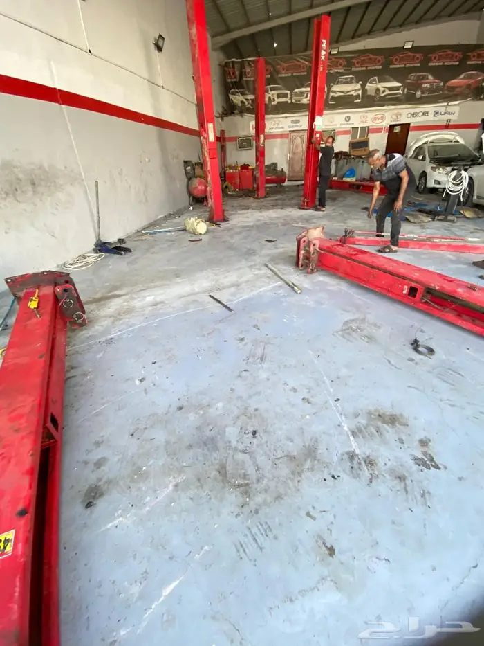 تركيب رافعات سيارات وبساتم مغاسل سيارات 21