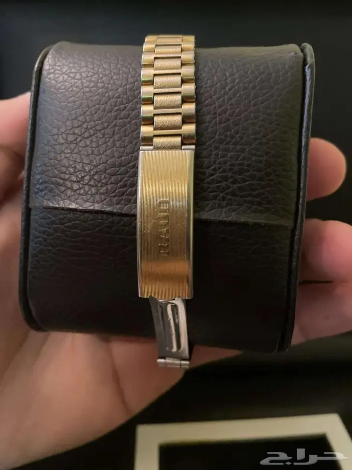 ساعه رادو الأصليه قديمه مستعمله 40 سنه مطلي ذهب 2