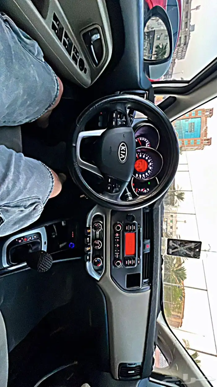 KIA Rio موديل 2012 ممشي 210 الف فقط اوتوماتيك الاستمارة سا 0