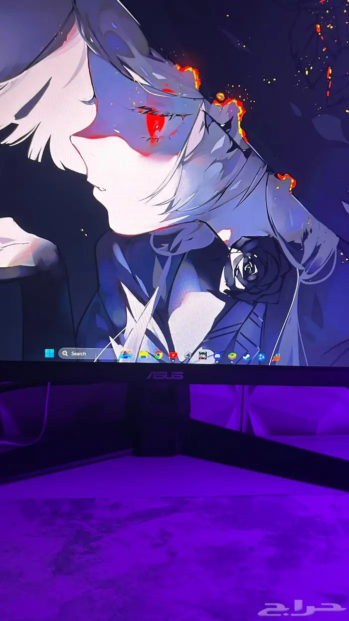 شاشة قيمنق اسوس 1