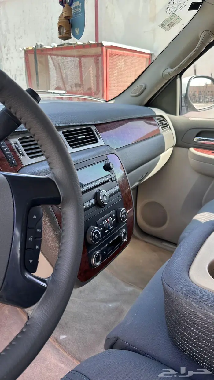 تاهو 2007 ابيض دبل 4