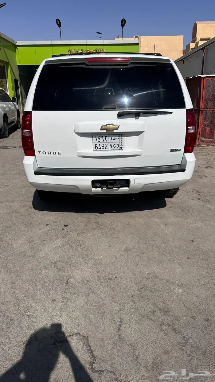 تاهو 2007 ابيض دبل 3