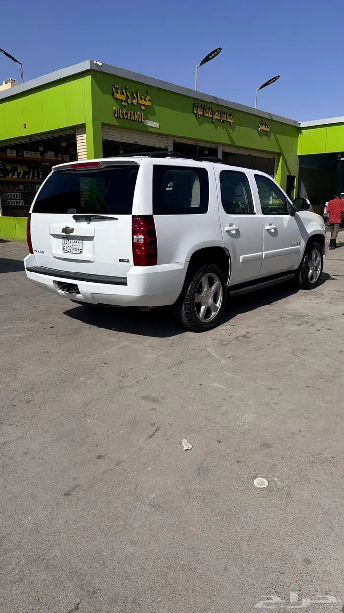 تاهو 2007 ابيض دبل 9