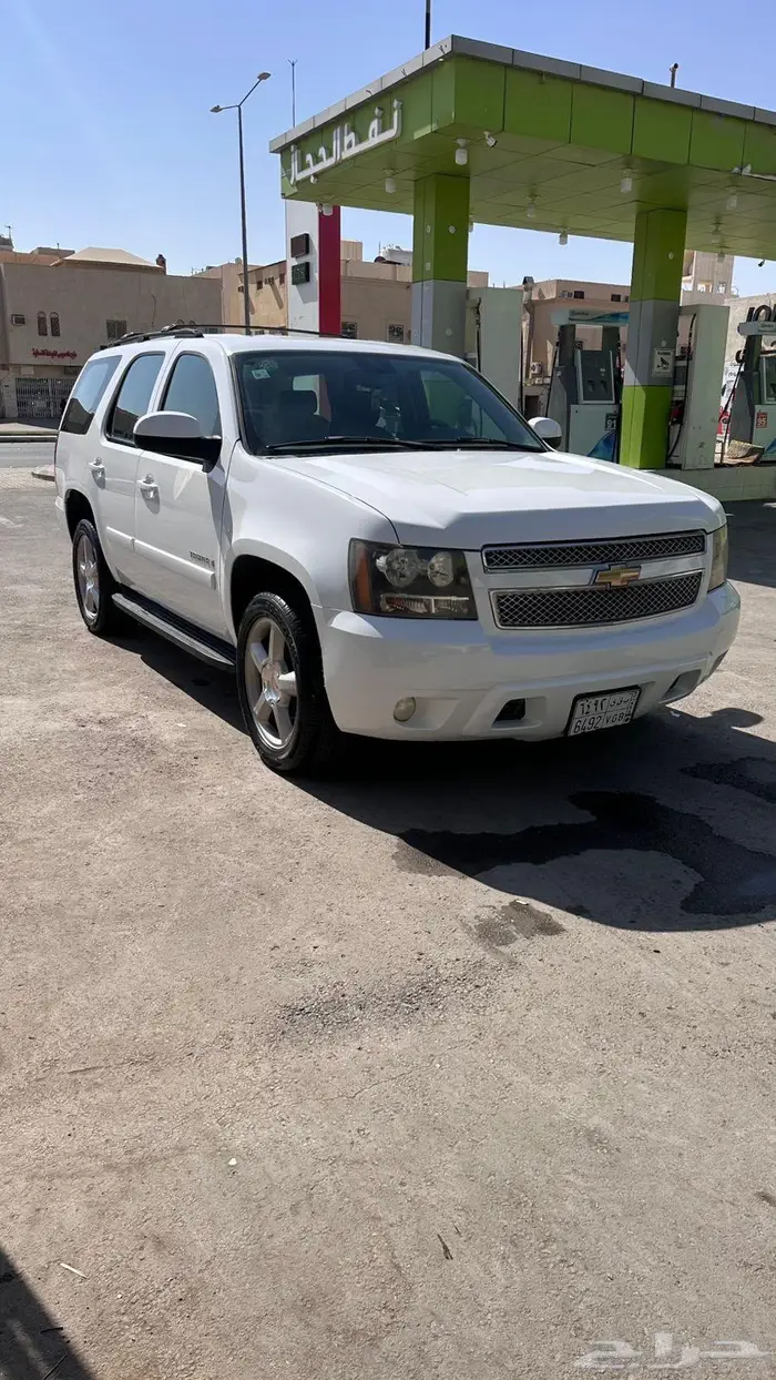 تاهو 2007 ابيض دبل 2