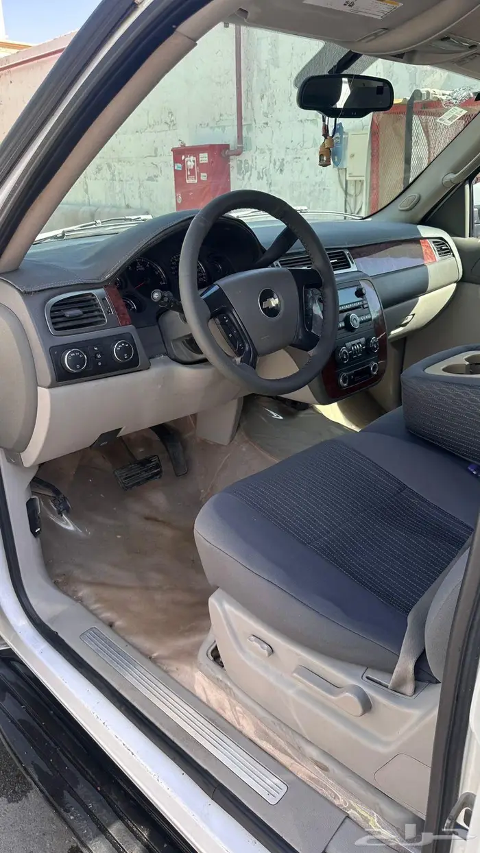 تاهو 2007 ابيض دبل 5