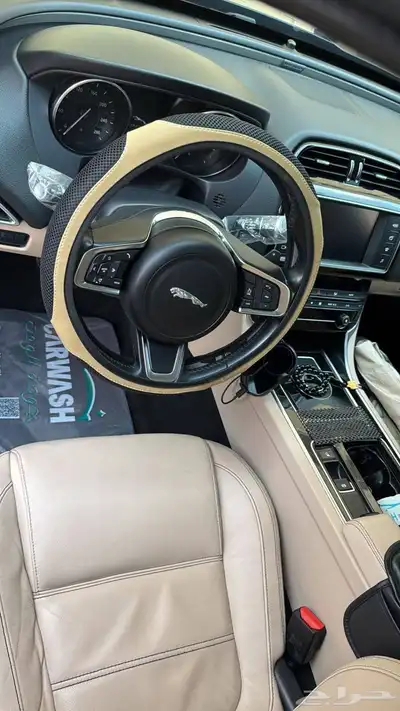 للبيع جاكور سيدان Xe للون اسود موديل 2018 فل كامل بصمه وبا index