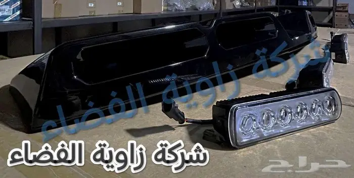 ديفندر تعديل كشافات اصلي سيارة ديفندر 7