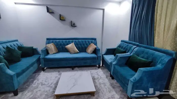 كنب مستعمل شبه جديد 1